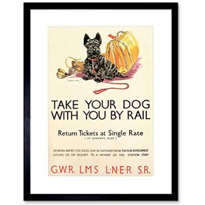 Wee Blue Coo TRAVEL POLICY DOGS RAIL TRAIN SCOTTISH TERRIER SPORT BAG UK ART PRINT B12X3394 Wee Blue Coo TRAVEL POLICY DOGS RAIL TRAIN SCOTTISH TERRIER SPORT BAG UK ART PRINT B12X3394
