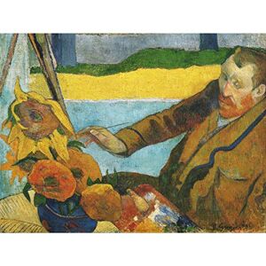 Fine Art Prints Paul Gauguin Vincent Van Gogh Painting Sunflowers Large Wall Art Print Canvas Premium Poster Mural Fine Art Prints Paul Gauguin Vincent Van Gogh Painting Sunflowers Large Wall Art Print Canvas Premium Poster Mural