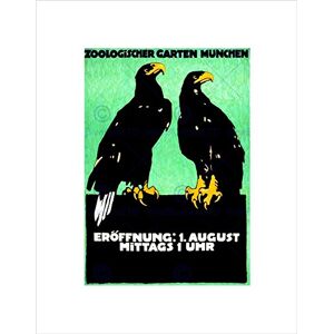 Wee Blue Coo Ad Exhibition Opening Munich Zoo Garden Eagles Germany Wall Art Print Wee Blue Coo Ad Exhibition Opening Munich Zoo Garden Eagles Germany Wall Art Print
