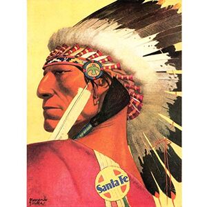 Wee Blue Coo Painting Santa Fe Villa Indian Chief Native American Art Canvas Print Wee Blue Coo Painting Santa Fe Villa Indian Chief Native American Art Canvas Print