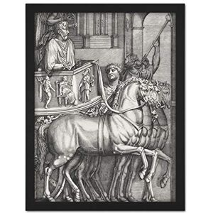 Fine Art Prints Beatrizet Emperor Marcus Aurelius Triumph Engraving Artwork Framed Wall Art Print 18X24 Inch Fine Art Prints Beatrizet Emperor Marcus Aurelius Triumph Engraving Artwork Framed Wall Art Print 18X24 Inch