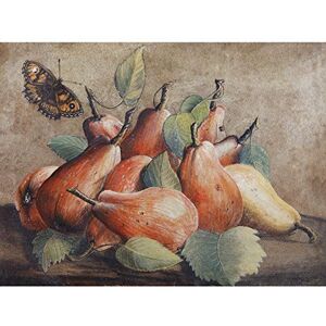 Artery8 Garzoni Still Life Pears Butterfly Fruit Food Painting Premium Wall Art Canvas Print 18X24 Inch Artery8 Garzoni Still Life Pears Butterfly Fruit Food Painting Premium Wall Art Canvas Print 18X24 Inch