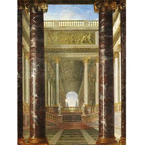 Fine Art Prints Jacques Rousseau Perspective De Jardins Large Wall Art Print Canvas Premium Poster Mural Fine Art Prints Jacques Rousseau Perspective De Jardins Large Wall Art Print Canvas Premium Poster Mural