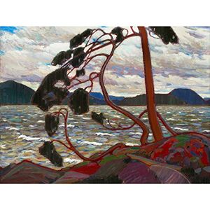 Fine Art Prints Tom Thomson The West Wind Kunstdruck auf Leinwand, groß, Premium-Poster, Wandbild Fine Art Prints Tom Thomson The West Wind Kunstdruck auf Leinwand, groß, Premium-Poster, Wandbild
