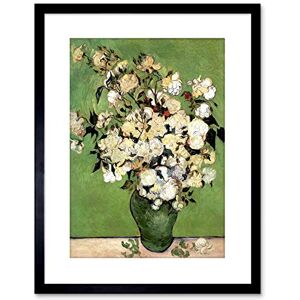 Wee Blue Coo 9x7 '' VINCENT VAN GOGH A VASE ROSES 1890 OLD MASTER FRAMED ART PRINT F97X1609 Wee Blue Coo 9x7 '' VINCENT VAN GOGH A VASE ROSES 1890 OLD MASTER FRAMED ART PRINT F97X1609
