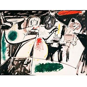 Fine Art Prints Gorky The Last Painting Abstrakter Expressionist ungerahmt Wandkunstdruck, Poster, Heimdekoration, Premium Fine Art Prints Gorky The Last Painting Abstrakter Expressionist ungerahmt Wandkunstdruck, Poster, Heimdekoration, Premium