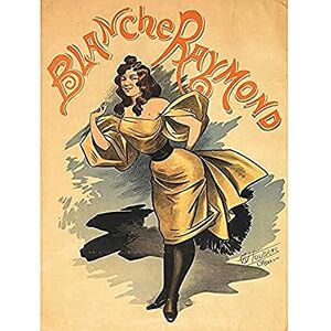 Fine Art Prints Choubrac Singer Blanche Raymond Show Advert Art Print Canvas Premium Wall Decor Poster Mural Fine Art Prints Choubrac Singer Blanche Raymond Show Advert Art Print Canvas Premium Wall Decor Poster Mural