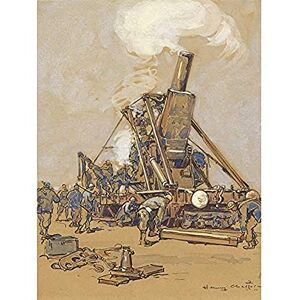 Fine Art Prints Cheffer Artillery Gun Preparation WWI War Painting Unframed Wall Art Print Poster Home Decor Premium Fine Art Prints Cheffer Artillery Gun Preparation WWI War Painting Unframed Wall Art Print Poster Home Decor Premium