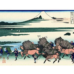 Artery8 Hokusai 36 Views Fuji Ono Shinden Suruga Japan Premium Wall Art Canvas Print 18X24 Inch Artery8 Hokusai 36 Views Fuji Ono Shinden Suruga Japan Premium Wall Art Canvas Print 18X24 Inch