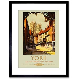 Wee Blue Coo 9x7 '' YORK CATHEDRAL MINSTER SHAMBLES RAIL TRAIN FRAMED ART PRINT F97X1556 Wee Blue Coo 9x7 '' YORK CATHEDRAL MINSTER SHAMBLES RAIL TRAIN FRAMED ART PRINT F97X1556