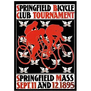 Wee Blue Coo Sport Ad Vintage Springfield Bicycle Club USA Wall Art Print Wee Blue Coo Sport Ad Vintage Springfield Bicycle Club USA Wall Art Print