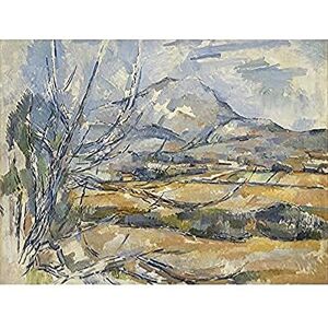 Fine Art Prints Paul Cezanne Montagne Sainte Victoire Art Print Canvas Premium Wall Decor Poster Mural Fine Art Prints Paul Cezanne Montagne Sainte Victoire Art Print Canvas Premium Wall Decor Poster Mural
