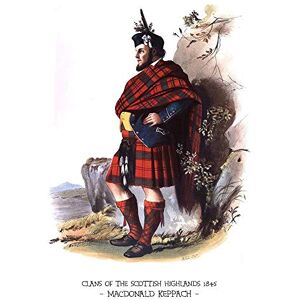 Wee Blue Coo Painting Book Clans Scottish 1845 Macdonald Keppach Art Print Poster Wall Decor 12X16 Inch Wee Blue Coo Painting Book Clans Scottish 1845 Macdonald Keppach Art Print Poster Wall Decor 12X16 Inch