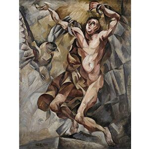 Wee Blue Coo LTD PAINTING ALLEGORY PROCHAZKA PROMETHEUS ART PRINT PICTURE POSTER HP2790 Wee Blue Coo LTD PAINTING ALLEGORY PROCHAZKA PROMETHEUS ART PRINT PICTURE POSTER HP2790