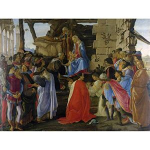 Fine Art Prints Sandro Botticelli Adorazione Dei Magi Large Wall Art Print Canvas Premium Poster Mural Fine Art Prints Sandro Botticelli Adorazione Dei Magi Large Wall Art Print Canvas Premium Poster Mural