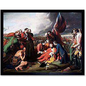 Fine Art Prints West Death General Wolfe Kampf Quebec War Gemälde ungerahmt Wandkunst-Poster Home Decor Premium Fine Art Prints West Death General Wolfe Kampf Quebec War Gemälde ungerahmt Wandkunst-Poster Home Decor Premium