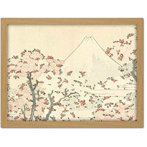 Artery8 Hokusai Fuji And Cherry Blossom Japanese Painting Artwork Framed Wall Art Print 18X24 Inch Artery8 Hokusai Fuji And Cherry Blossom Japanese Painting Artwork Framed Wall Art Print 18X24 Inch