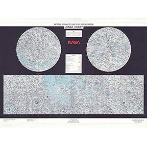 Artery8 Space NASA 1979 Lunar Chart Moon Map Data Diagram Unframed Wall Art Print Poster Home Decor Premium Artery8 Space NASA 1979 Lunar Chart Moon Map Data Diagram Unframed Wall Art Print Poster Home Decor Premium
