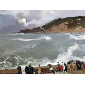 Fine Art Prints Joaquin Sorolla Y Bastida Breakwater San Sebastian Art Print Canvas Premium Wall Decor Poster Mural Fine Art Prints Joaquin Sorolla Y Bastida Breakwater San Sebastian Art Print Canvas Premium Wall Decor Poster Mural