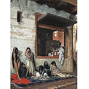 Fine Art Prints Gerome Slave Market Women Painting Art Print Canvas Premium Wall Decor Poster Mural Fine Art Prints Gerome Slave Market Women Painting Art Print Canvas Premium Wall Decor Poster Mural