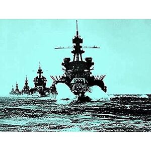 Fine Art Prints USS Navy WWII War Battleship Blau ungerahmt Wandbild Kunstdruck Poster Home Decor Premium Fine Art Prints USS Navy WWII War Battleship Blau ungerahmt Wandbild Kunstdruck Poster Home Decor Premium