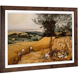 Big Box Art Framed Print of Pieter Bruegel The Elder The Harvesters Design Wall Art Picture Home Decor for Kitchen, Living Room, Bedroom, Hallway, Walnut, A2 / 24.5x18 Inch / 62x45cm Big Box Art Framed Print of Pieter Bruegel The Elder The Harvesters Design Wall Art Picture Home Decor for Kitchen, Living Room, Bedroom, Hallway, Walnut, A2 / 24.5x18 Inch / 62x45cm