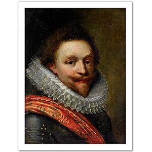 Artery8 Lyon Portrait Henry Frederick Prince Of Orange Artwork Framed Wall Art Print 18X24 Inch Artery8 Lyon Portrait Henry Frederick Prince Of Orange Artwork Framed Wall Art Print 18X24 Inch