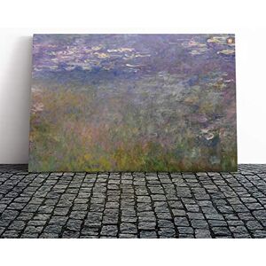 Big Box Art Canvas Print Wall Art Claude Monet Water Lilies No.4 Mounted and Stretched Box Frame Picture Home Decor for Kitchen, Living Room, Bedroom, Hallway, Multi-Colour, 24x16 Inch Big Box Art Canvas Print Wall Art Claude Monet Water Lilies No.4 Mounted and Stretched Box Frame Picture Home Decor for Kitchen, Living Room, Bedroom, Hallway, Multi-Colour, 24x16 Inch