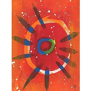 Artery8 Hendo Tanuki Abstract Red Painting Circles Strokes Unframed Wall Art Print Poster Home Decor Premium Artery8 Hendo Tanuki Abstract Red Painting Circles Strokes Unframed Wall Art Print Poster Home Decor Premium