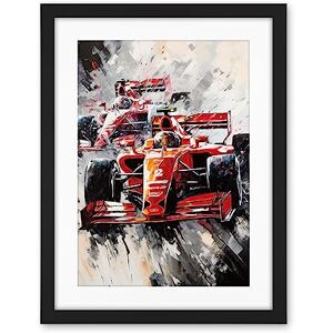 Artery8 Grand Prix Track Circuit Cars Racing Paint Splat Artwork Framed Wall Art Print 18X24 Inch Artery8 Grand Prix Track Circuit Cars Racing Paint Splat Artwork Framed Wall Art Print 18X24 Inch