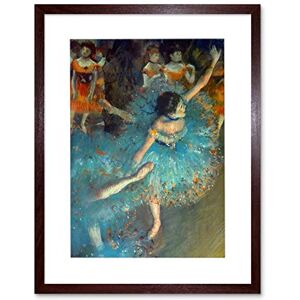Wee Blue Coo Degas Dancer Old Master Painting Picture Framed Wall Art Print Wee Blue Coo Degas Dancer Old Master Painting Picture Framed Wall Art Print