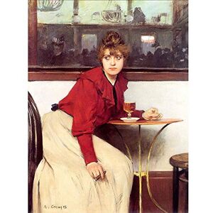 Wee Blue Coo Ramon Casas Au Moulin De La Galette Art Print Poster Wall Decor 12X16 Inch Wee Blue Coo Ramon Casas Au Moulin De La Galette Art Print Poster Wall Decor 12X16 Inch