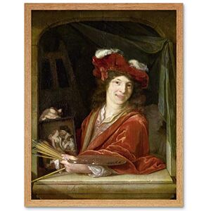 Artery8 Adriaen Van Der Werff A Young Painter Painting Art Print Framed Poster Wall Decor 12x16 inch Artery8 Adriaen Van Der Werff A Young Painter Painting Art Print Framed Poster Wall Decor 12x16 inch