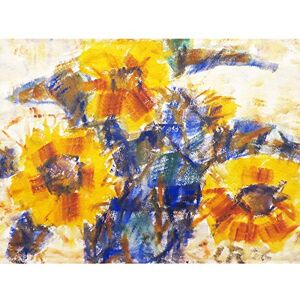 Fine Art Prints Rohlfs Sunflowers II Painting Extra Large Art Print Wall Mural Poster Premium XL Fine Art Prints Rohlfs Sunflowers II Painting Extra Large Art Print Wall Mural Poster Premium XL