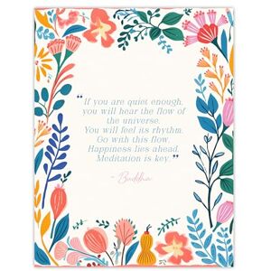 Artery8 Happiness Lies Ahead Buddhist Mindfulness Quote Floral Buddha Meditation Enlightenment Vihara Large Wall Art Poster Print Thick Paper 18X24 Inch Artery8 Happiness Lies Ahead Buddhist Mindfulness Quote Floral Buddha Meditation Enlightenment Vihara Large Wall Art Poster Print Thick Paper 18X24 Inch