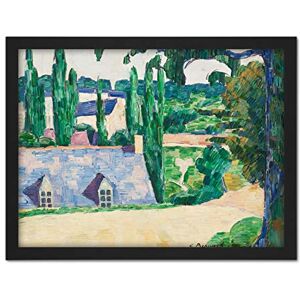 Fine Art Prints Bernard Pont-aven Landscape Green House Trees Painting Large Framed Art Print Poster Wall Decor 18x24 in Fine Art Prints Bernard Pont-aven Landscape Green House Trees Painting Large Framed Art Print Poster Wall Decor 18x24 in