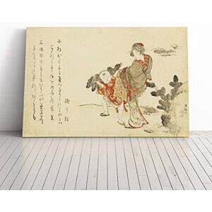 Big Box Art Canvas Print Wall Hokusai Picking Young Pines Japanese Oriental Art Mounted & Stretched Framed Picture Home Decor for Kitchen, Living Room, Bedroom, Multi-Colour, 30x20 Inch Big Box Art Canvas Print Wall Hokusai Picking Young Pines Japanese Oriental Art Mounted & Stretched Framed Picture Home Decor for Kitchen, Living Room, Bedroom, Multi-Colour, 30x20 Inch