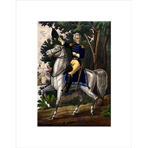Wee Blue Coo PAINTINGS LITHOGRAPH ANDREW JACKSON GENERAL WAR 1812 FRAMED PRINT B12X10948 Wee Blue Coo PAINTINGS LITHOGRAPH ANDREW JACKSON GENERAL WAR 1812 FRAMED PRINT B12X10948