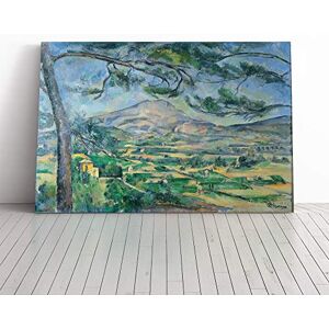Big Box Art Canvas Print Wall Art Paul Cezanne Montagne Sainte Victoire (5) Mounted & Stretched Box Frame Picture Home Decor for Kitchen, Living Room, Bedroom, Hallway, Multi-Colour, 24x16 Inch Big Box Art Canvas Print Wall Art Paul Cezanne Montagne Sainte Victoire (5) Mounted & Stretched Box Frame Picture Home Decor for Kitchen, Living Room, Bedroom, Hallway, Multi-Colour, 24x16 Inch