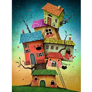 Fine Art Prints Treehouse Illustration Cute Large Wall Art Print Canvas Premium Poster Fine Art Prints Treehouse Illustration Cute Large Wall Art Print Canvas Premium Poster
