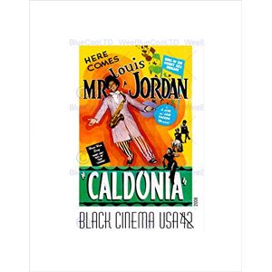 Wee Blue Coo MUSIC AD BLUES SONG CALDONIA LOUIS JORDAN ORIGINAL ROCK ROLL ART PRINT B12X7156 Wee Blue Coo MUSIC AD BLUES SONG CALDONIA LOUIS JORDAN ORIGINAL ROCK ROLL ART PRINT B12X7156