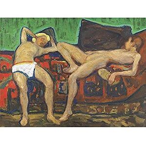 Fine Art Prints Holzel Two Resting Nudes Bedroom Painting Art Print Canvas Premium Wall Decor Poster Mural Fine Art Prints Holzel Two Resting Nudes Bedroom Painting Art Print Canvas Premium Wall Decor Poster Mural