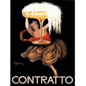 Wee Blue Coo Advert Champagne Contratto Italy Drink Alcohol Large Art Print Poster Wall Decor 18x24 inch Wee Blue Coo Advert Champagne Contratto Italy Drink Alcohol Large Art Print Poster Wall Decor 18x24 inch