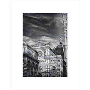 Wee Blue Coo PHOTO ARCHITECTURE FLORENCE DUOMO CATHEDRAL BLACK WHITE ITALY ART PRINT B12X8159 Wee Blue Coo PHOTO ARCHITECTURE FLORENCE DUOMO CATHEDRAL BLACK WHITE ITALY ART PRINT B12X8159
