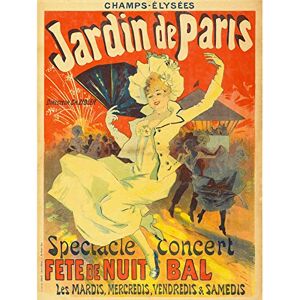 Fine Art Prints Cheret Night Ball Jardin Paris Garten Konzert Vintage Werbung Großer Druck Poster Wandkunst Dekor Bild Fine Art Prints Cheret Night Ball Jardin Paris Garten Konzert Vintage Werbung Großer Druck Poster Wandkunst Dekor Bild