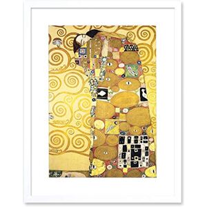 Wee Blue Coo Klimt Frieze Villa Stoclet Palace Brussels Artwork Framed Wall Art Print 12X16 Inch Wee Blue Coo Klimt Frieze Villa Stoclet Palace Brussels Artwork Framed Wall Art Print 12X16 Inch
