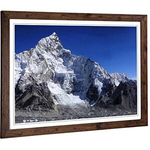 Big Box Art Framed Print of Landscape Mount Everest Mountain (2) Design Wall Art Picture Home Decor for Kitchen, Living Room, Bedroom, Hallway, Walnut, A2 / 24.5x18 Inch / 62x45cm Big Box Art Framed Print of Landscape Mount Everest Mountain (2) Design Wall Art Picture Home Decor for Kitchen, Living Room, Bedroom, Hallway, Walnut, A2 / 24.5x18 Inch / 62x45cm