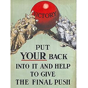 Fine Art Prints War WWI UK Put Back Into Victory Enlist Advert Art Print Canvas Premium Wall Decor Poster Mural Fine Art Prints War WWI UK Put Back Into Victory Enlist Advert Art Print Canvas Premium Wall Decor Poster Mural