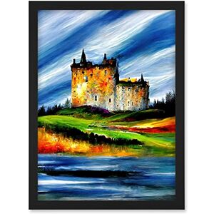 Doppelganger33 LTD Eilean Donan Castle Sea Loch Scotland Landscape Artwork Framed A3 Wall Art Print Doppelganger33 LTD Eilean Donan Castle Sea Loch Scotland Landscape Artwork Framed A3 Wall Art Print