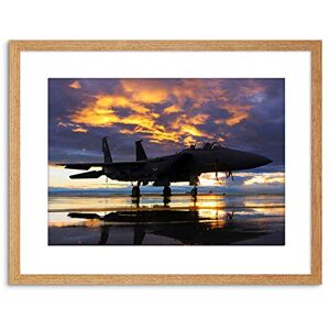 Wee Blue Coo Photo Military Aircraft Fighter Bomber Jet Sunset Framed Wall Art Print Wee Blue Coo Photo Military Aircraft Fighter Bomber Jet Sunset Framed Wall Art Print
